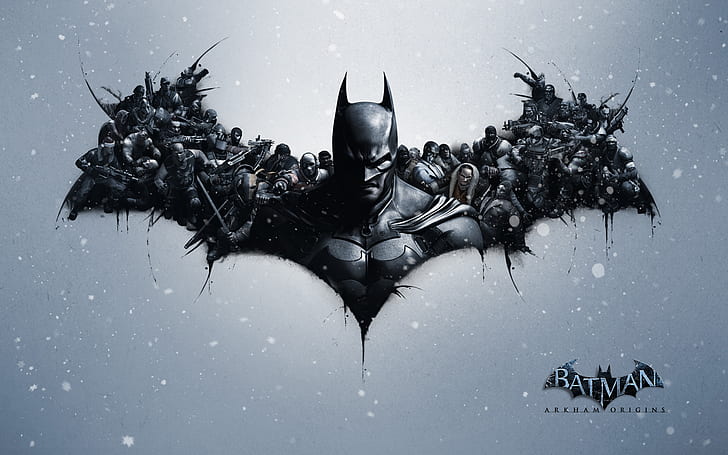 HD wallpaper: Batman, Batman: Arkham Origins, Batman Logo, Batman Symbol |  Wallpaper Flare