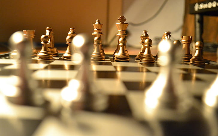 Chess Board, game, HD wallpaper