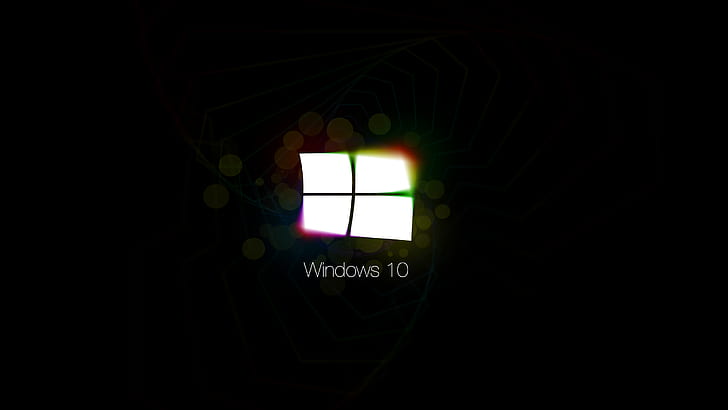 Microsoft Windows, Windows 10 Anniversary, dark, black HD wallpaper