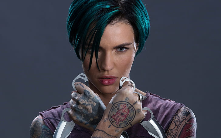 Movie, xXx: Return of Xander Cage, Actress, Face, Ruby Rose, HD wallpaper