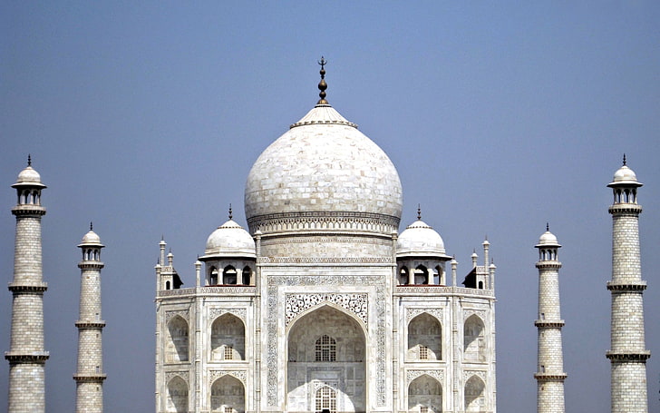 Superb Taj Mahal, Taj Mahal, India, World, beautiful, building exterior HD wallpaper