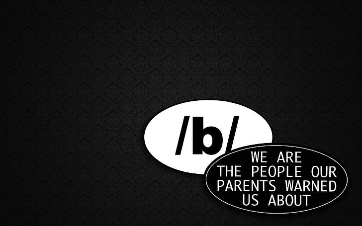 white text on black background, 4chan, minimalism, quote, typography, HD wallpaper