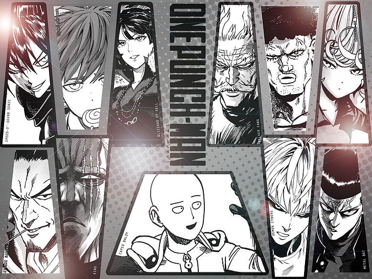 Anime, One-Punch Man, Bang (One-Punch Man), Child Emperor (One-Punch Man), HD wallpaper