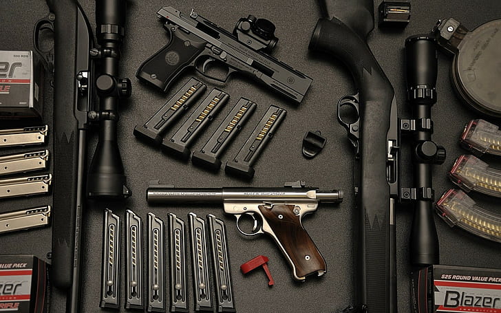 Weapons, Ruger, HD wallpaper