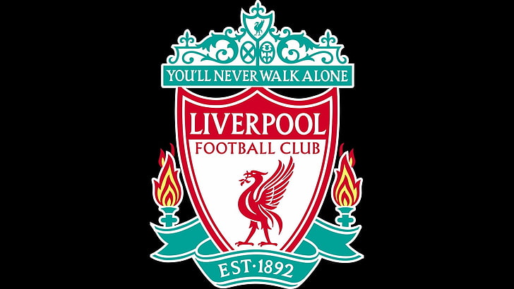 Soccer, Liverpool F.C., text, communication, black background, HD wallpaper