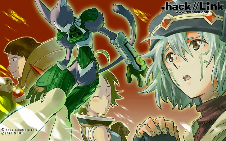 HD wallpaper: Anime, .Hack//Link, Piros | Wallpaper Flare