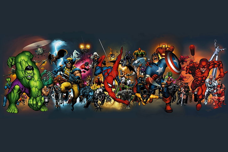 Marvel character poster, Comics, Marvel Comics, Abomination (Marvel Comics), HD wallpaper