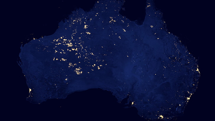 wildfire, 8k uhd, darkness, night, geography, continent, satellite imagery, HD wallpaper