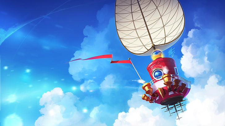 Mario, Super Mario Odyssey, sky, cloud - sky, low angle view, HD wallpaper