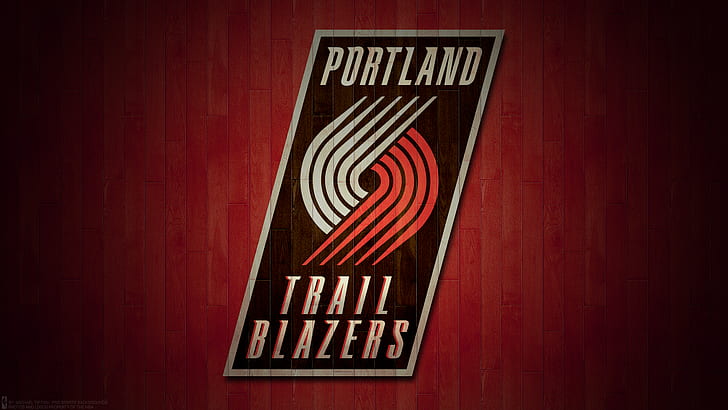 Sports, Portland Trail Blazers, Basketball, Logo, NBA, HD wallpaper