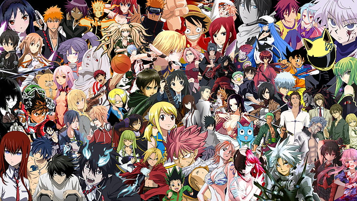 Anime, Crossover, Akame (Akame Ga Kill!), Akatsuki (Log Horizon), HD wallpaper