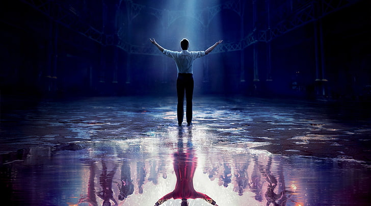 the greatest showman 4k beautiful background, one person, adult