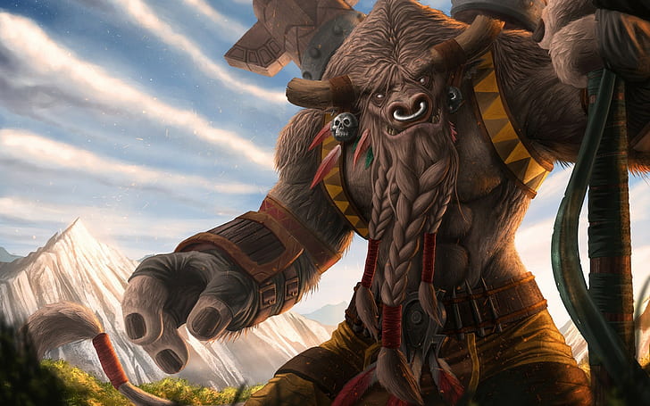 Hearthstone, Heroes of warcraft, Cairne bloodhoof, World of warcraft