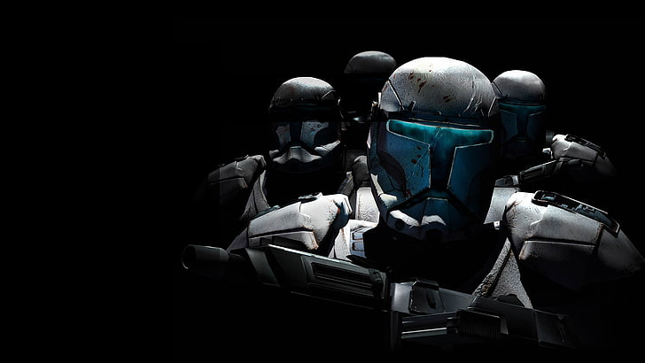stormtrooper, Star Wars, clone trooper, video games, Star Wars Republic Commando