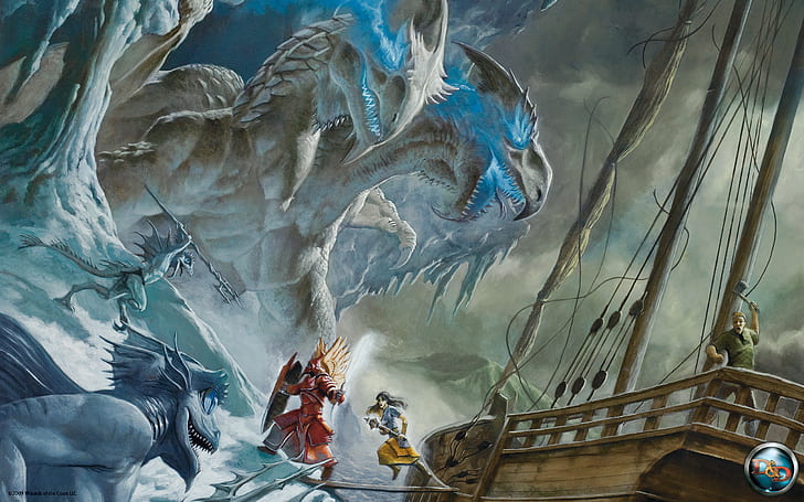 Dragon Dungeons and Dragons HD, fantasy, HD wallpaper