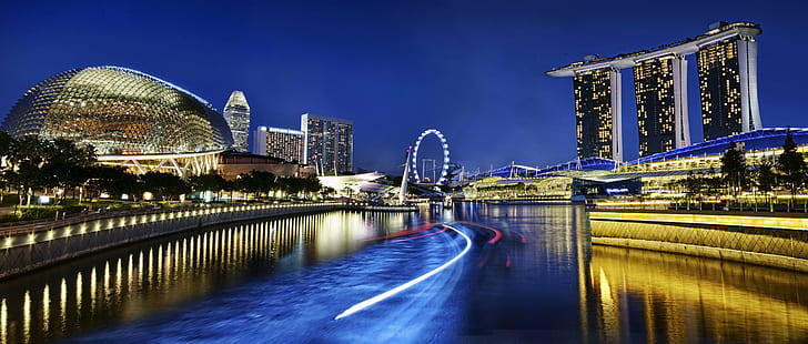 Marina Bay Sands Singapore, singapore, City of Gold, Marina Bay Singapore, HD wallpaper