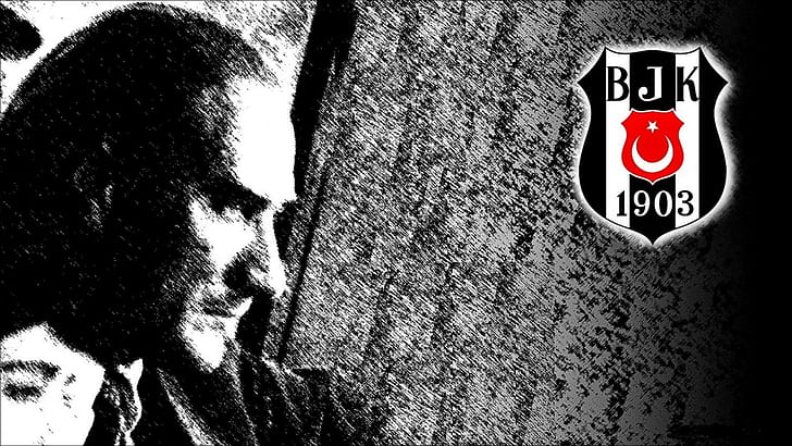 Besiktas J.K., Muslim, Mustafa Kemal Atatürk, Soccer Clubs, HD wallpaper