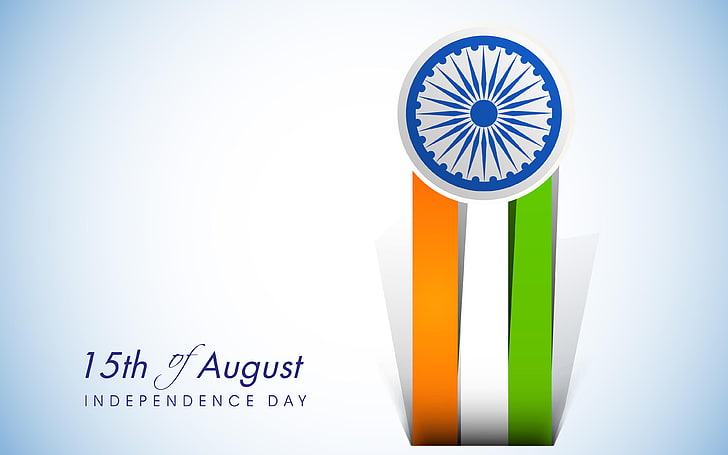 15th August Independence Day 4K 8K, sign, text, communication