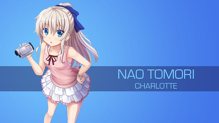 anime girls, Charlotte (anime), Tomori Nao, HD wallpaper