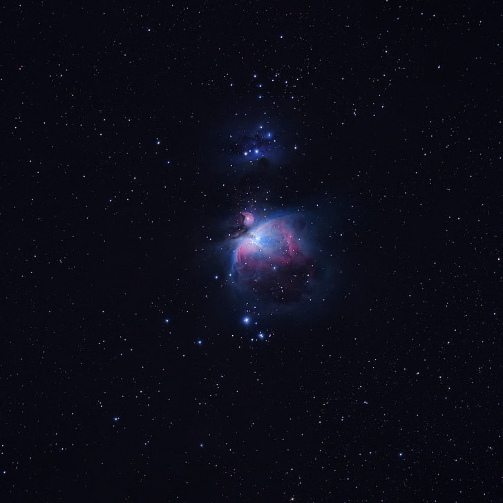 galaxy illustration, nebula, Great Orion Nebula, space, stars