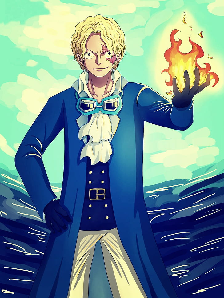 one piece sabo, one person, front view, real people, standing