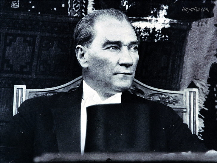 Mustafa Kemal Ataturk, Mustafa Kemal Atatürk, one person, portrait, HD wallpaper