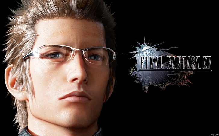 Final Fantasy XV, Ignis, portrait, headshot, one person, looking at camera