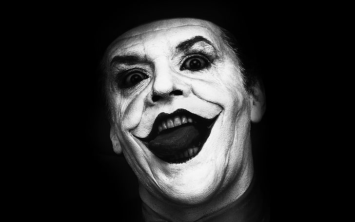 HD wallpaper: The Joker, background, black, human Face, people, shouting,  screaming | Wallpaper Flare