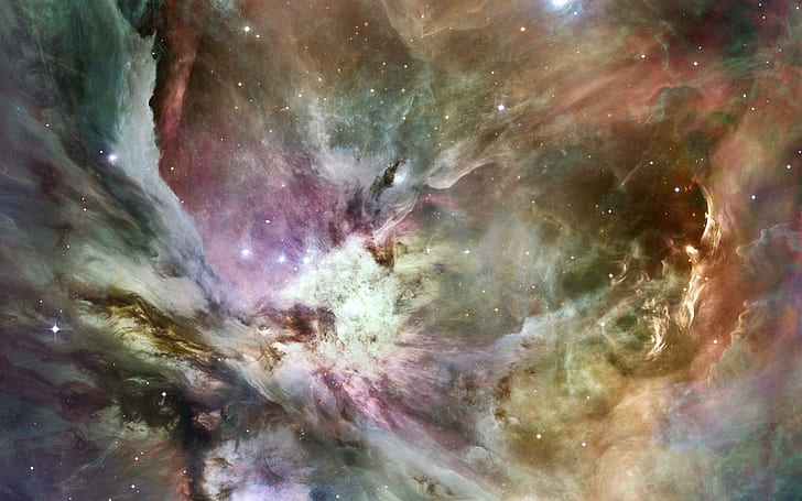 Sci Fi Science Fiction Space Universe Nebula Stars Dust Light Color Bright Pictures For Desktop, HD wallpaper