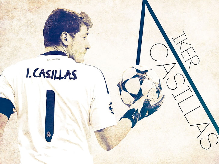 Casillas-Football Desktop Wallpaper, Iker Casillas, real people, HD wallpaper
