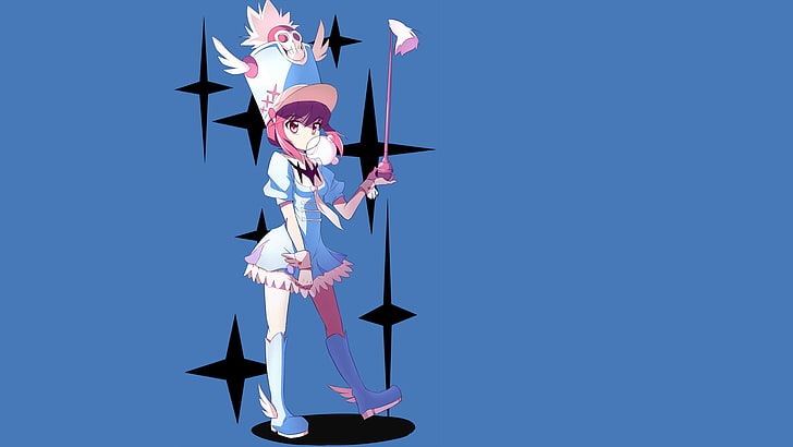 female anime character wallpaper, Kill la Kill, Jakuzure Nonon