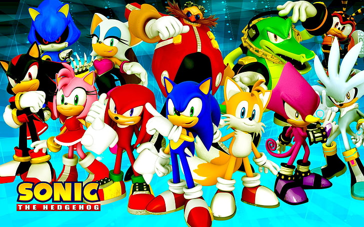 Sonic and the whole Gang sonic characters HD wallpaper  Pxfuel