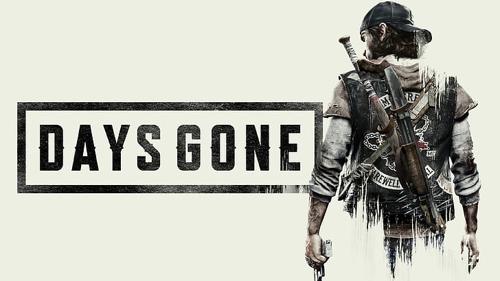 Days Gone, Video Game Art, video games, weapon, gun, text, PlayStation 4