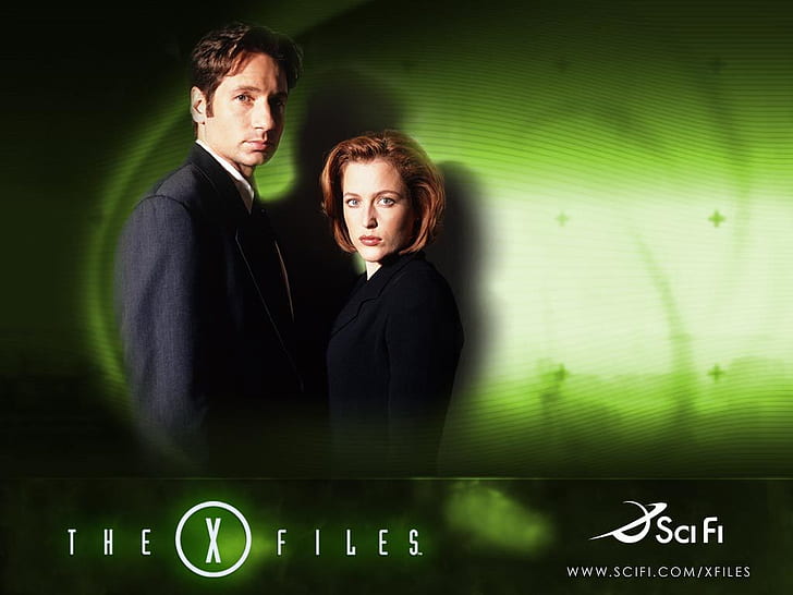 Dana and Fox Mulder and Scully The X_Files People Actors HD Art, HD wallpaper