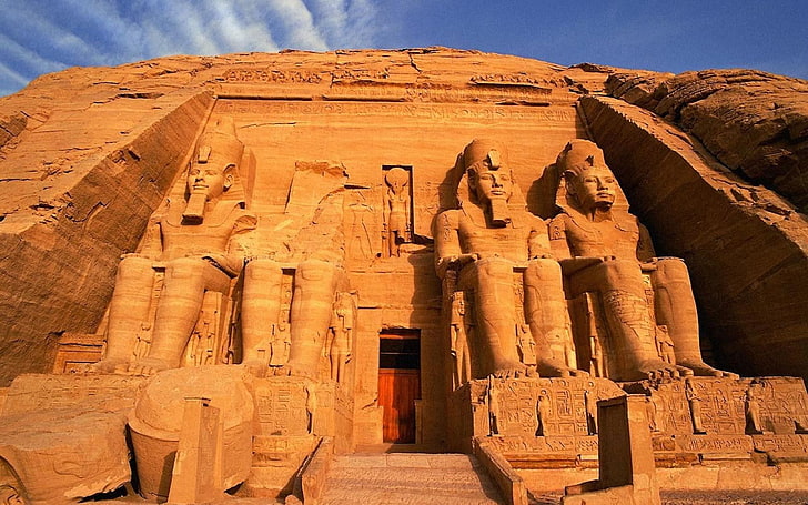 Egyptian landmark, Gods of Egypt, architecture, history, the past