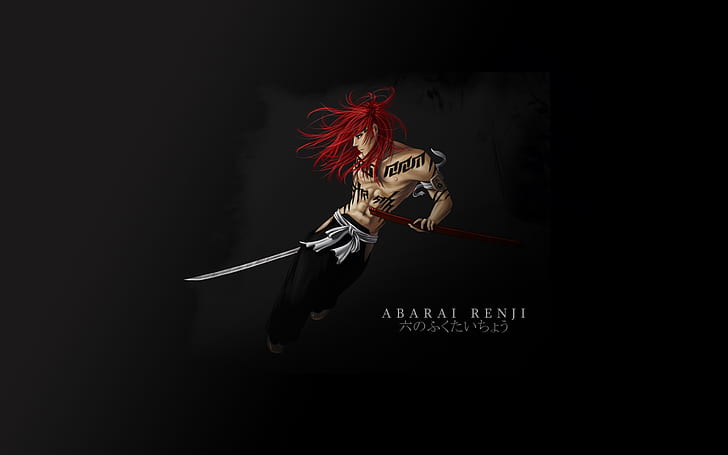 HD wallpaper: tattoos bleach redheads abarai renji 1680x1050 Anime Bleach  HD Art | Wallpaper Flare