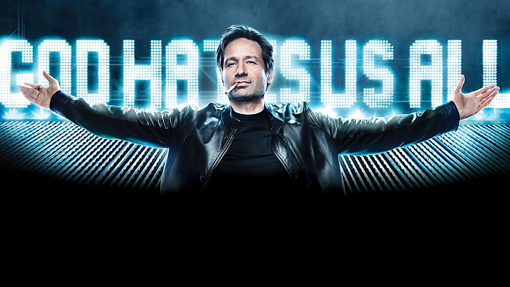 God hate us all, Hank Moody, showtime, literature, David Duchovny, HD wallpaper