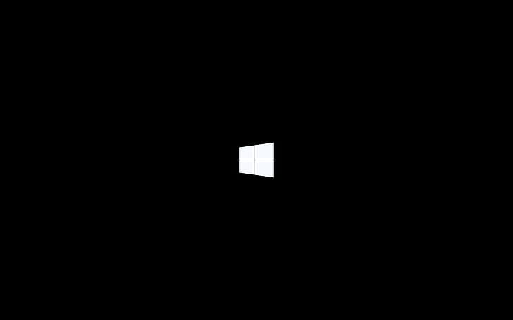 logo, Microsoft Windows, minimalism, Operating Systems, Windows 10 HD wallpaper