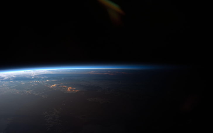 from Space Sunrise from Space Space Stars HD Art, HD wallpaper