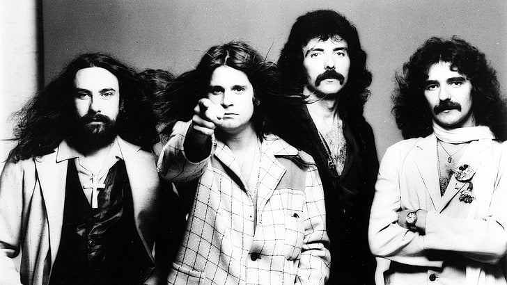 men, musician, Black Sabbath, Ozzy Osbourne, Geezer Butler