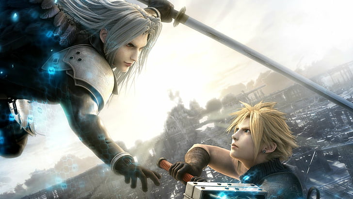Final Fantasy, Final Fantasy VII: Advent Children, Cloud Strife, HD wallpaper