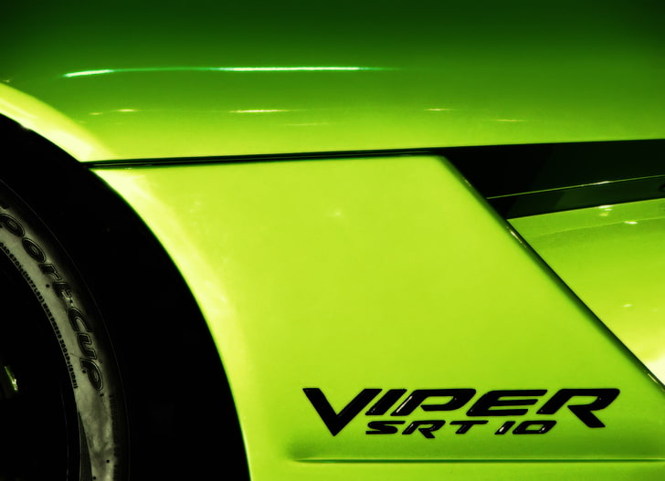 Dodge Viper, Dodge Viper SRT10, car, communication, text, transportation, HD wallpaper