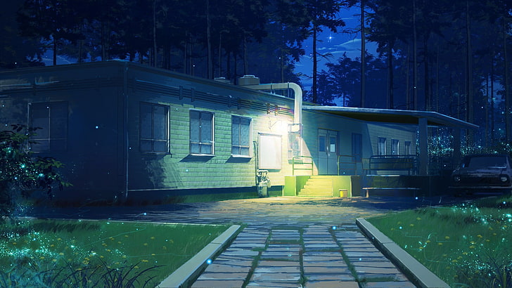 green house illustration, ArseniXC, Everlasting Summer, anime, HD wallpaper
