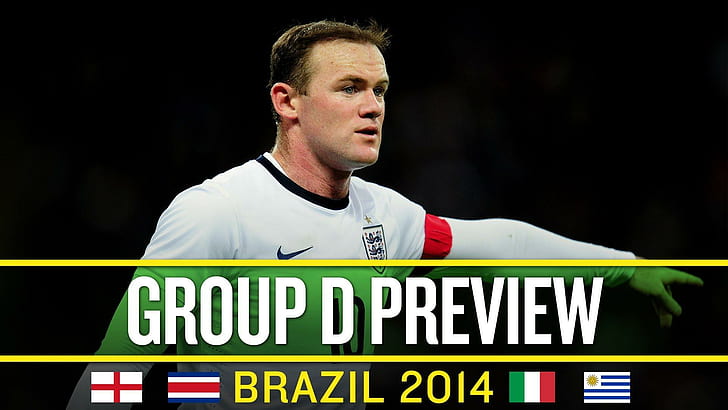World Cup 2014 Group D preview, group d preview, group preview, HD wallpaper