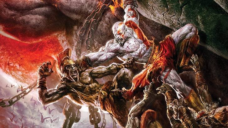 Wallpaper 4k Kratos In God Of War Game Wallpaper