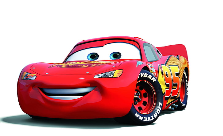 Lightning Mcqueen Cars Movie, Lightning McQueen illustration, HD wallpaper