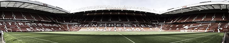 Manchester United, MUFC, Old Trafford, Alex Ferguson, soccer, HD wallpaper