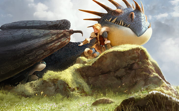 24+] Hiccup and Astrid Wallpapers - WallpaperSafari
