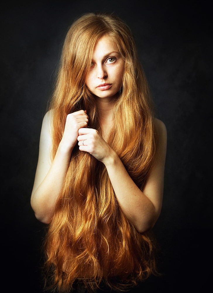 Zachar Rise, women, model, hair  , long hair, portrait, 500px