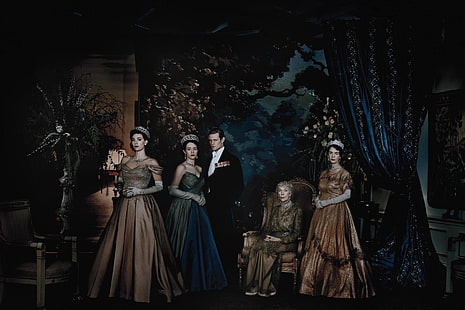 HD wallpaper: TV Show, The Crown, Claire Foy, Princess Margaret, Queen  Elizabeth II | Wallpaper Flare
